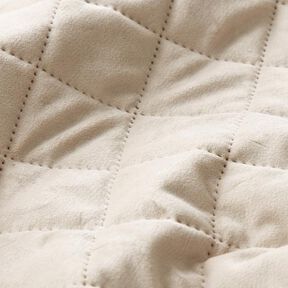 Upholstery Fabric Velvet Quilted Fabric – beige, 
