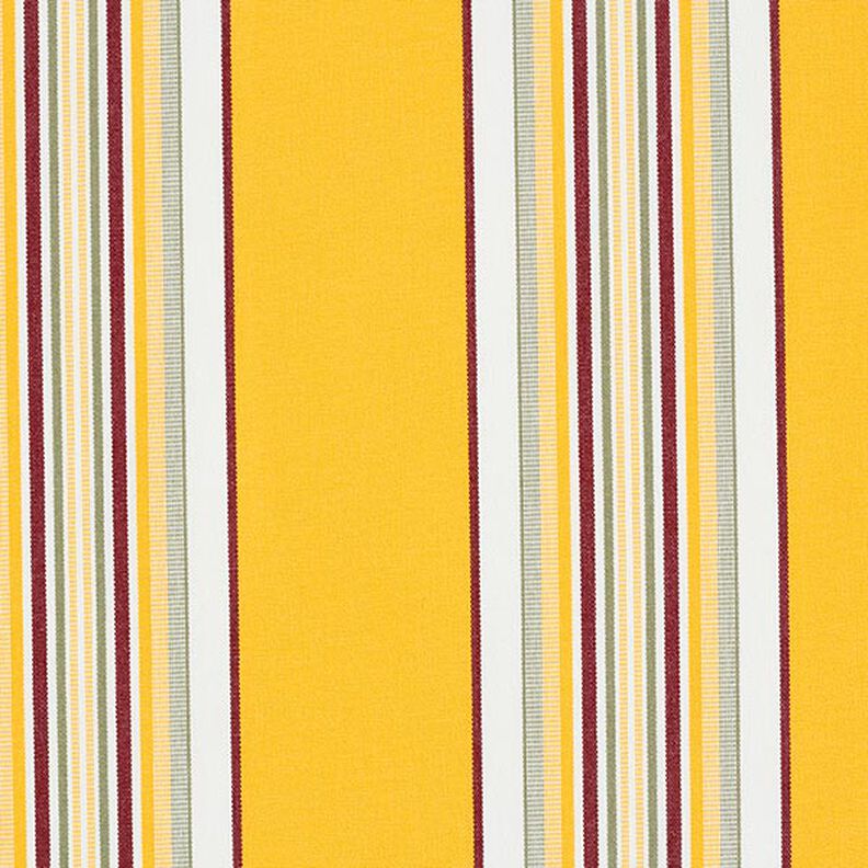 Awning Fabric Wide and Narrow Stripes – sunglow/white,  image number 1