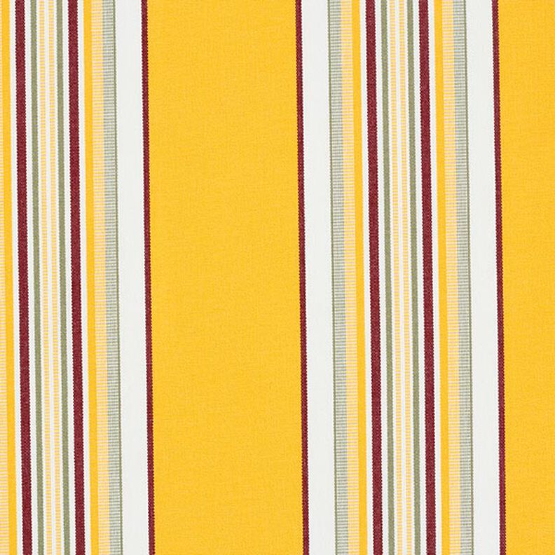 Awning Fabric Wide and Narrow Stripes – sunglow/white,  image number 1