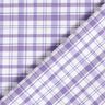 Cotton Stretch Check – white/lavender,  thumbnail number 5
