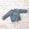Light French Terry Plain – dove blue,  thumbnail number 7