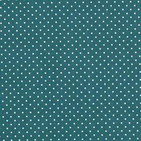 Coated Cotton Little Dots – light petrol, 