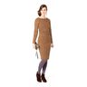 Little Boxes Glitter Sequin Knit – caramel,  thumbnail number 5