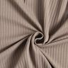 Plain ribbed jersey – medium brown,  thumbnail number 1
