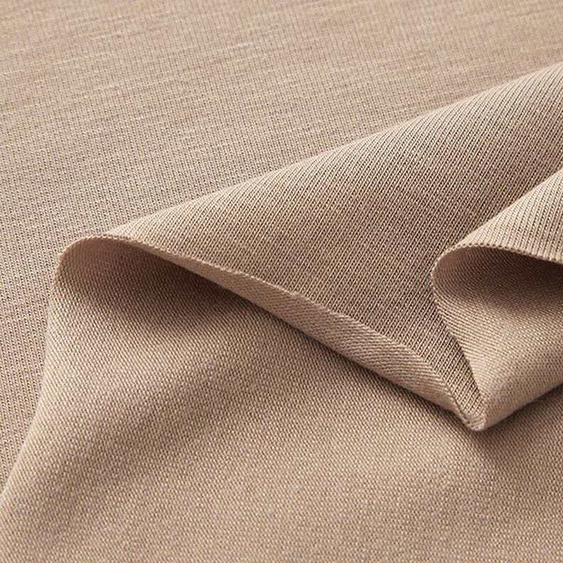 Bamboo Viscose Jersey Plain – sand,  image number 4