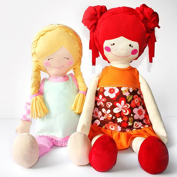 Sew a doll: "LULU" rag doll paper pattern  | Kullaloo,  image number 6