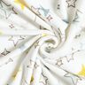 Cosy Fleece colourful stars – ivory/sunglow,  thumbnail number 3