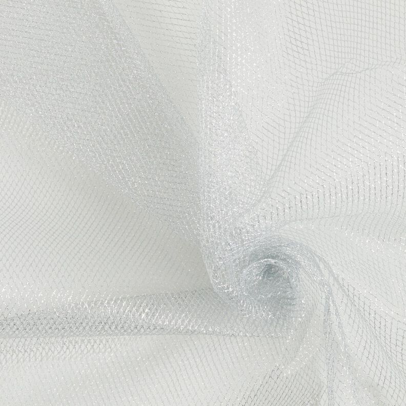 Tulle Metallic – silver,  image number 4
