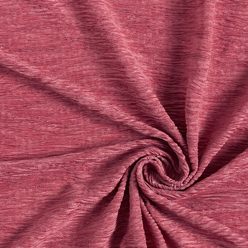 Plain crinkle look jersey – hollyhock,  image number 3