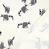 Cotton Jersey Racoons Digital Print | Poppy Fabrics – offwhite,  thumbnail number 4