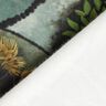 Decor Fabric Velvet Landscape – dark green/petrol,  thumbnail number 5
