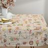 Decor Fabric Half Panama Easter collage – natural/pink,  thumbnail number 7