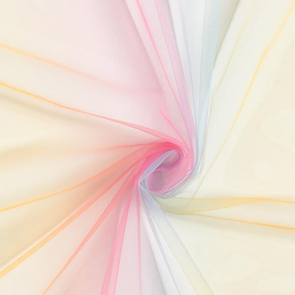 Soft Mesh Rainbow Ombre – pink/yellow, image number 4