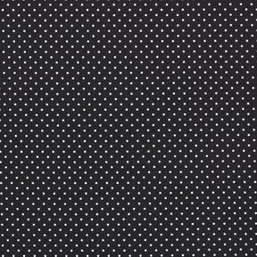 Cotton Poplin Little Dots – black/white, 