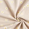 Waffle Jersey Ox-eye daisies – natural,  thumbnail number 3