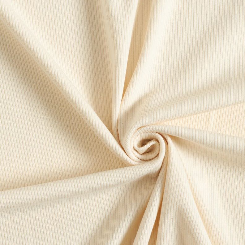 Unbleached fine ribbed jersey – natural,  image number 1