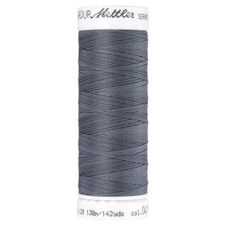 Seraflex Stretch Sewing Thread (0415) | 130 m | Mettler – grey, 