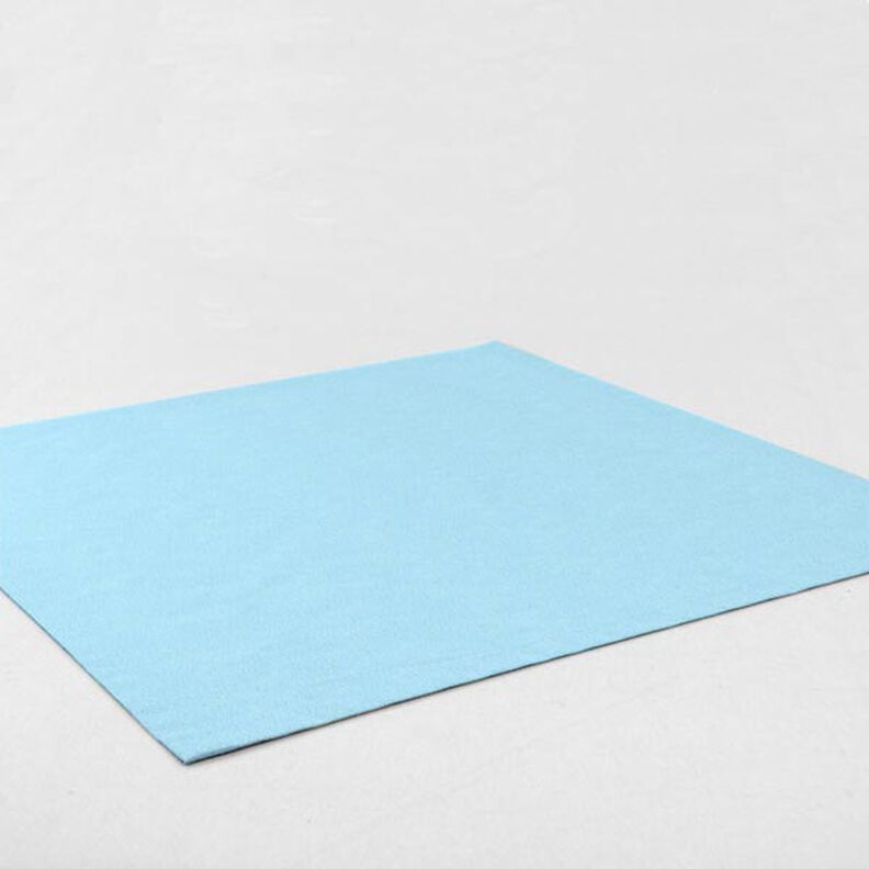 Felt 90 cm / 1 mm thick – light blue,  image number 6