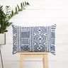 Canvas Decor Fabric Ethnic – navy blue/white,  thumbnail number 5