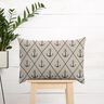 Decor Fabric Half Panama classic anchor – natural/navy blue,  thumbnail number 7