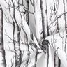 Decor Fabric Half Panama tree trunks – offwhite,  thumbnail number 3