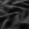Knitted coat fabric melange – anthracite,  thumbnail number 2
