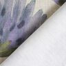 Decor Fabric Half Panama flowering clover – blue grey/light taupe,  thumbnail number 4