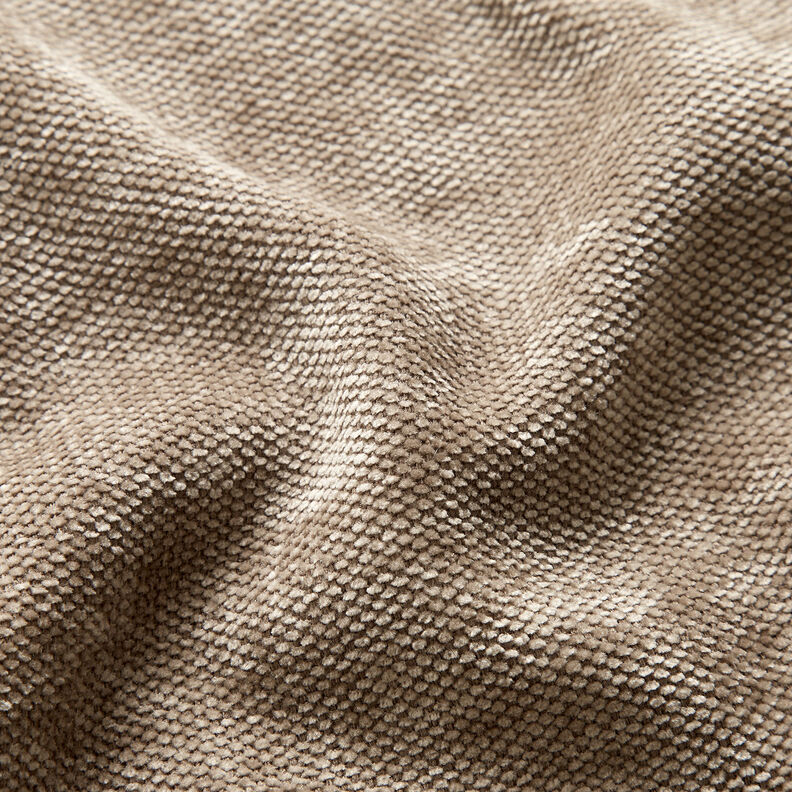 Thermal curtain fabric Chenille – chestnut,  image number 3