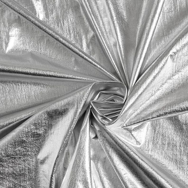 Glamour Lightweight Blouse Fabric – silver,  image number 1