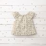 Double Gauze/Muslin little flowers – offwhite,  thumbnail number 5