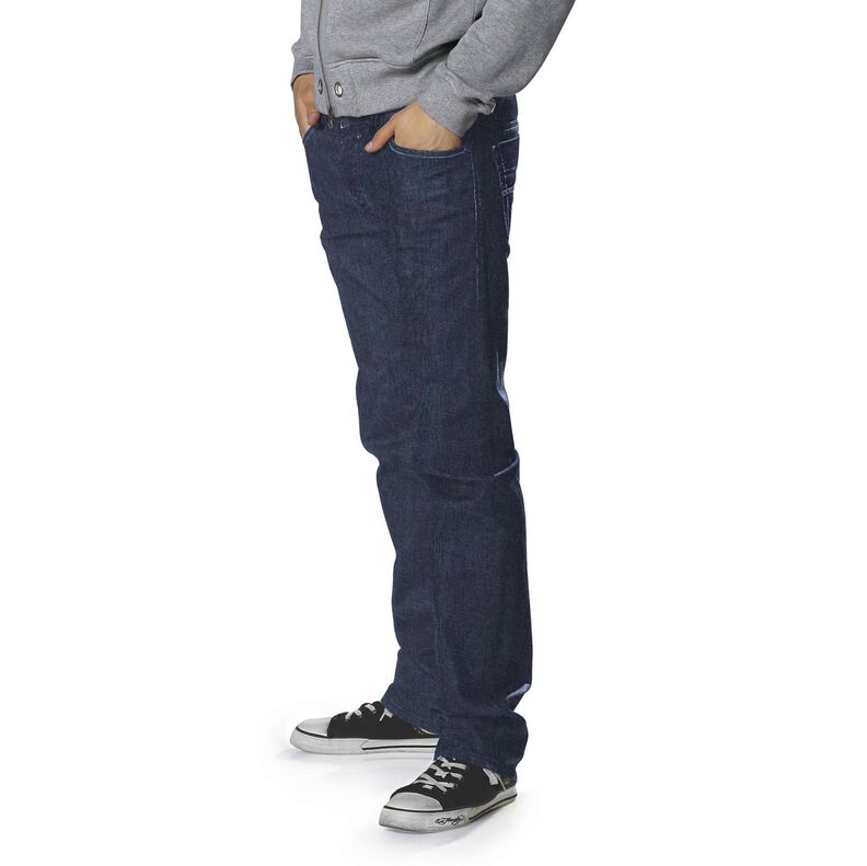 Lightweight cotton denim – denim blue,  image number 7