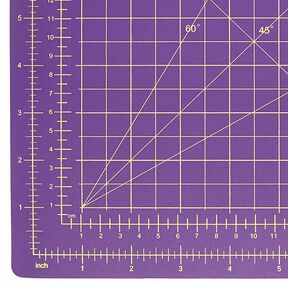 Cutting mat 22 x 30 cm | 9x12 Inch - purple | Sew Mate, 