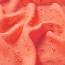 Spotty crepe chiffon dobby – peach orange, 