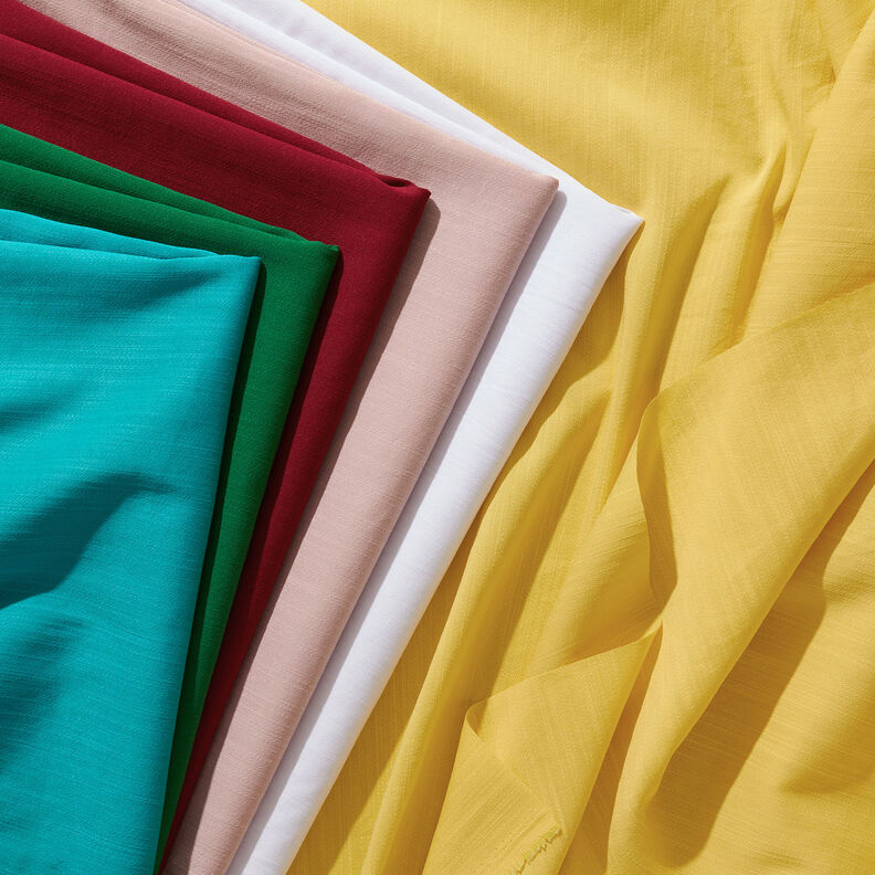 Textured cotton blend – yellow,  image number 5