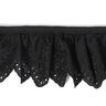 Ruched Broderie Anglaise, 57 mm – black,  thumbnail number 1