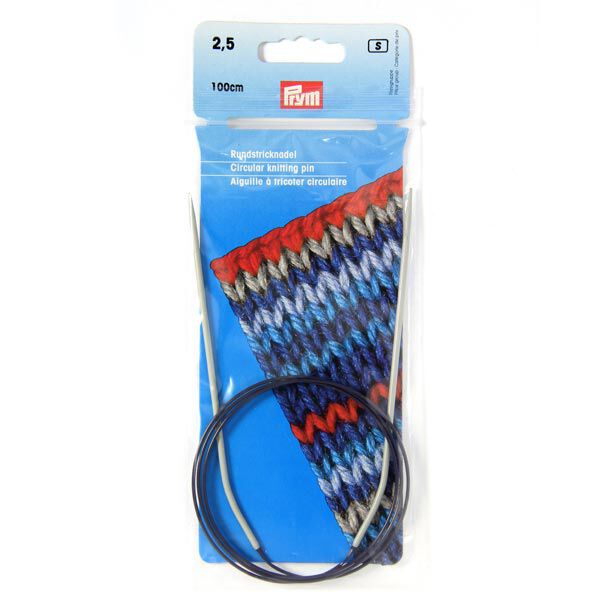 2.5 | 100 cm Round Knitting Needle | Prym,  image number 1