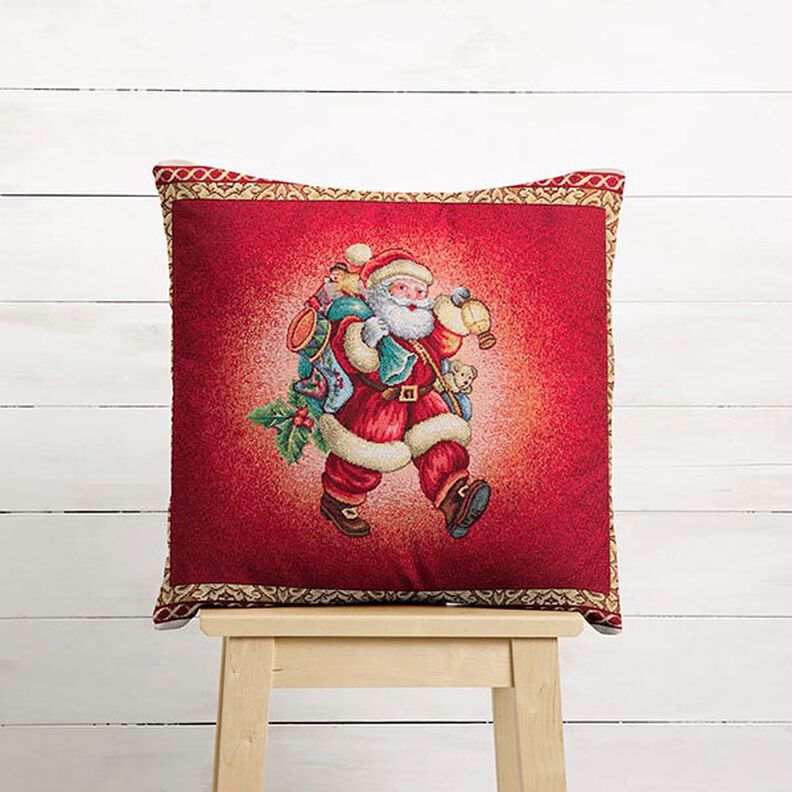 Tapestry Decor Fabric PanelSanta – carmine, image number 5