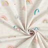 Cotton Jersey Rainbows Foil Print – natural/light grey,  thumbnail number 4
