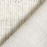 Curtain Fabric Linen Blend Irregular Stripes  – grey/natural,  thumbnail number 4
