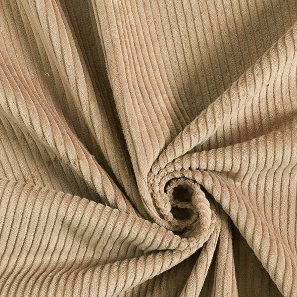 Chunky Corduroy pre-washed Plain – beige,  image number 1