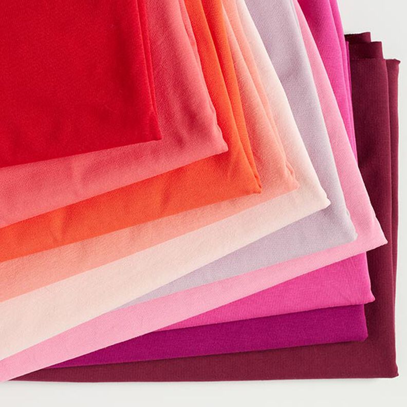 Plain Medium Cotton Jersey – dusky pink,  image number 5