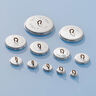 Covered button, Classic Poly – pastel mauve,  thumbnail number 3