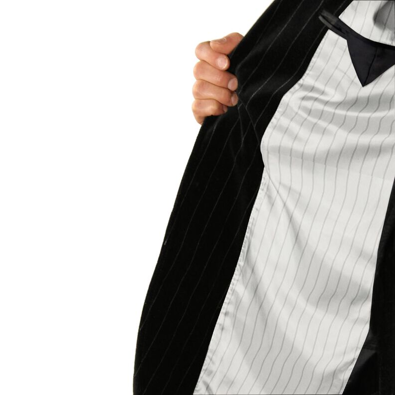 Sleeve lining pinstripe – white/black,  image number 6