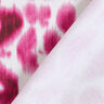 GOTS French terry batik leopard print | TCC x LOOKS by Wolfgang Joop – purple/white,  thumbnail number 6