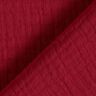 GOTS Triple-Layer Cotton Muslin – carmine,  thumbnail number 5