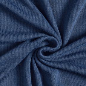 Knit Fabric Viscose Blend Super soft – navy blue, 