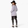 Coarsely woven houndstooth coating fabric – beige/mauve,  thumbnail number 6