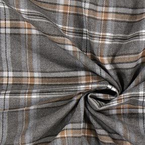 Stretch Tartan – grey, 