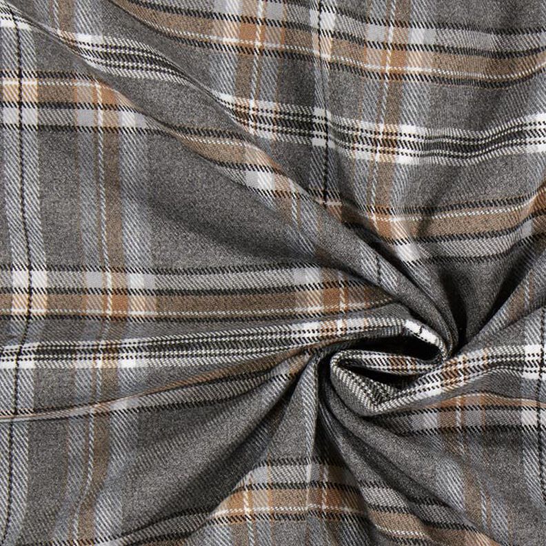 Stretch Tartan – grey,  image number 2