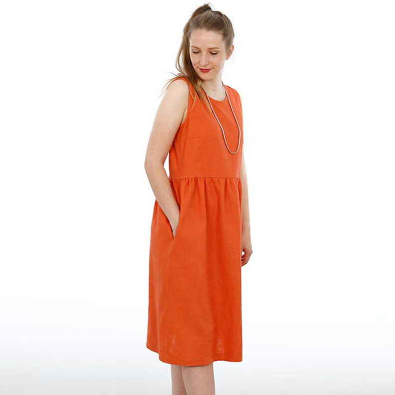 FRAU ADELE - pinafore dress with a button placket at the back, Studio Schnittreif | XXS - XXL,  image number 2